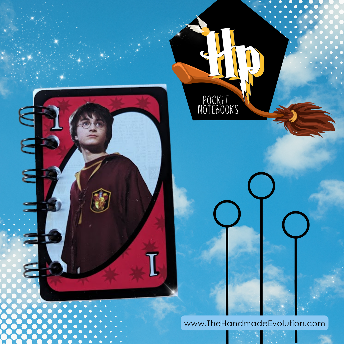 Harry Potter Card Notebook Party Favor Bundle Pack