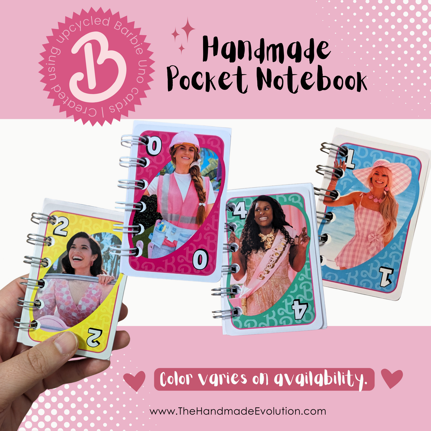 Barbie +4 Pocket Notebook