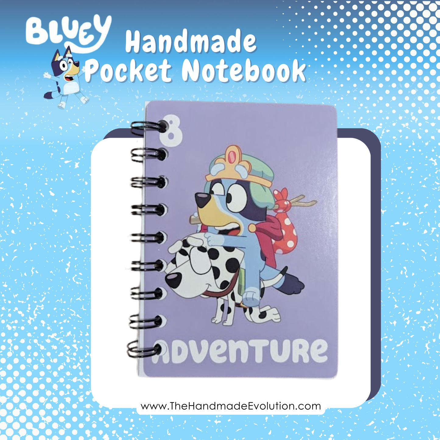 Bandit (Bluey's Dad) Pocket Notebook