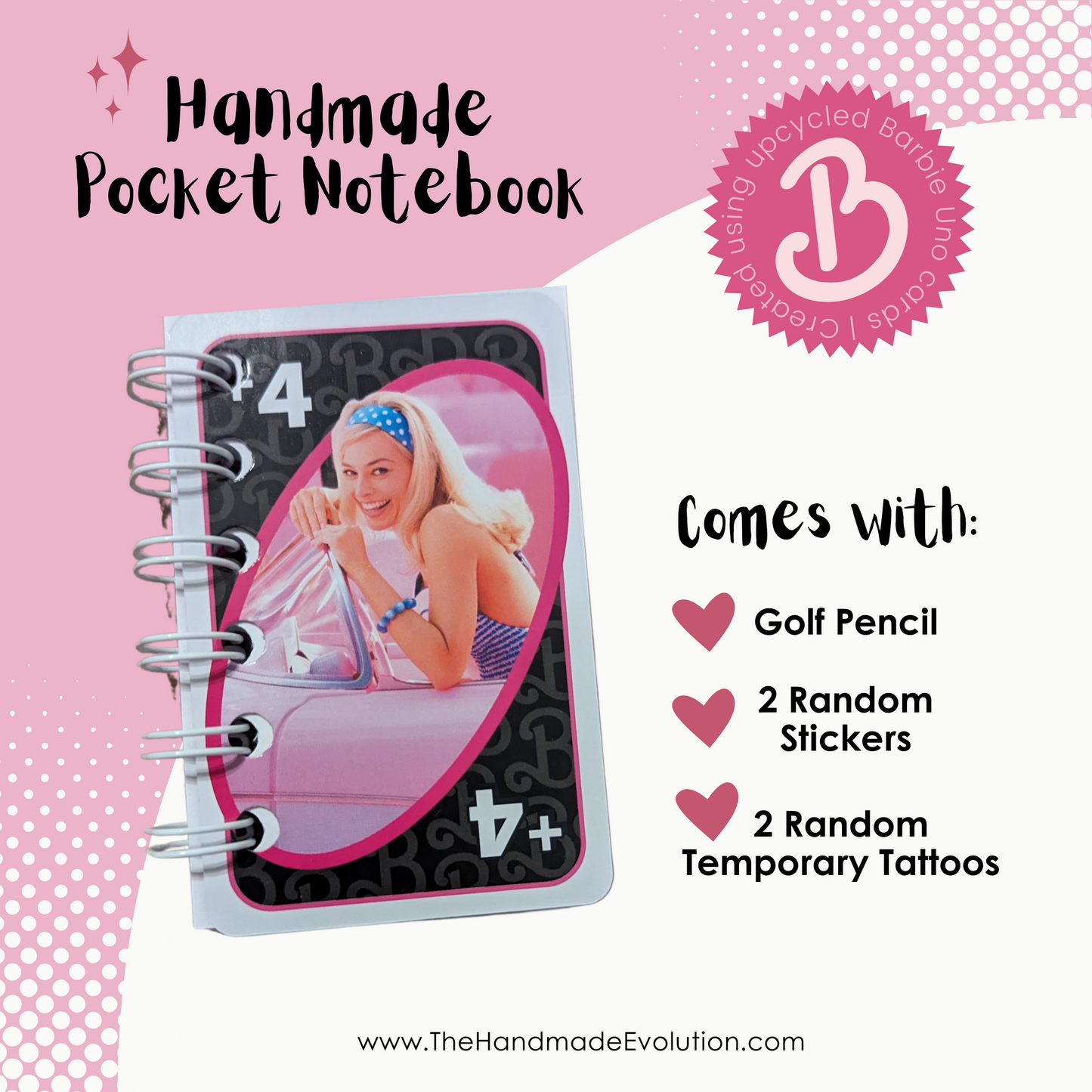 Barbie +4 Pocket Notebook