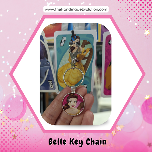 Belle - Beauty and the Beast - Keychain