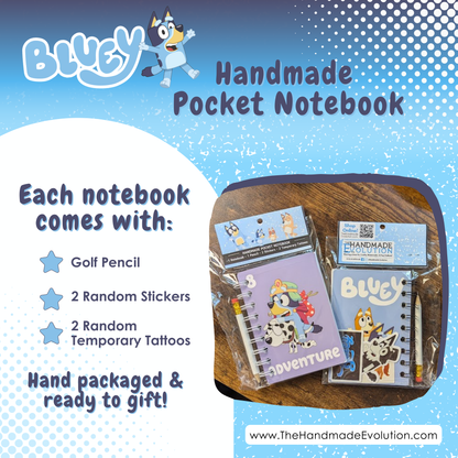 Friends of Bluey Pocket Notebook