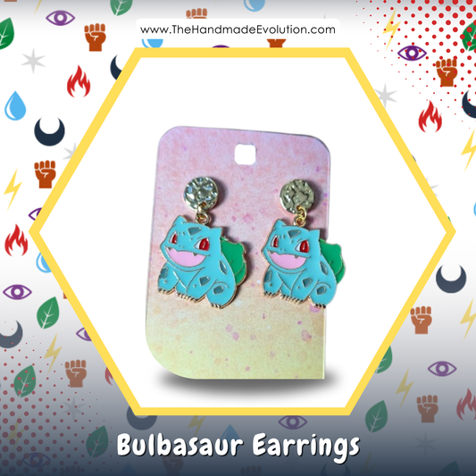 Bulbasaur Earrings