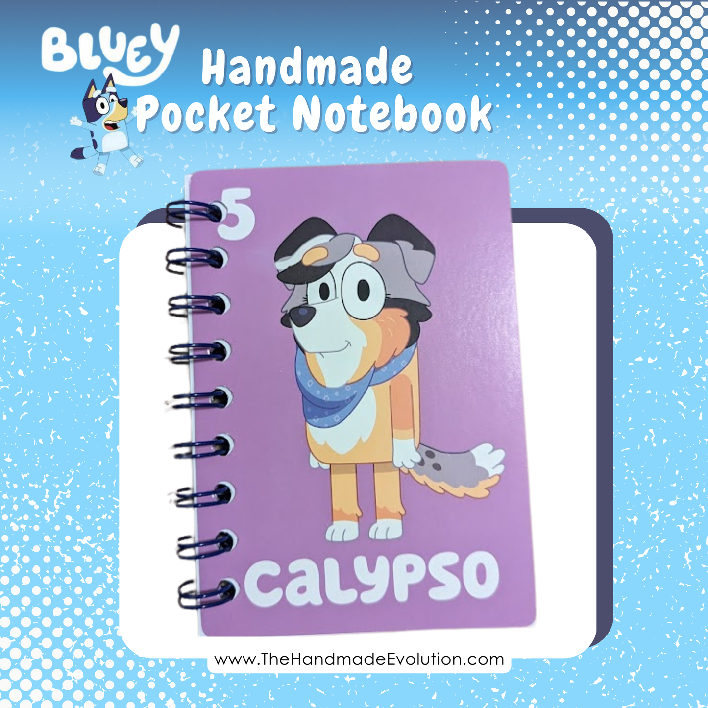 Friends of Bluey Pocket Notebook