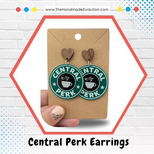 Central Perk Friends Earrings