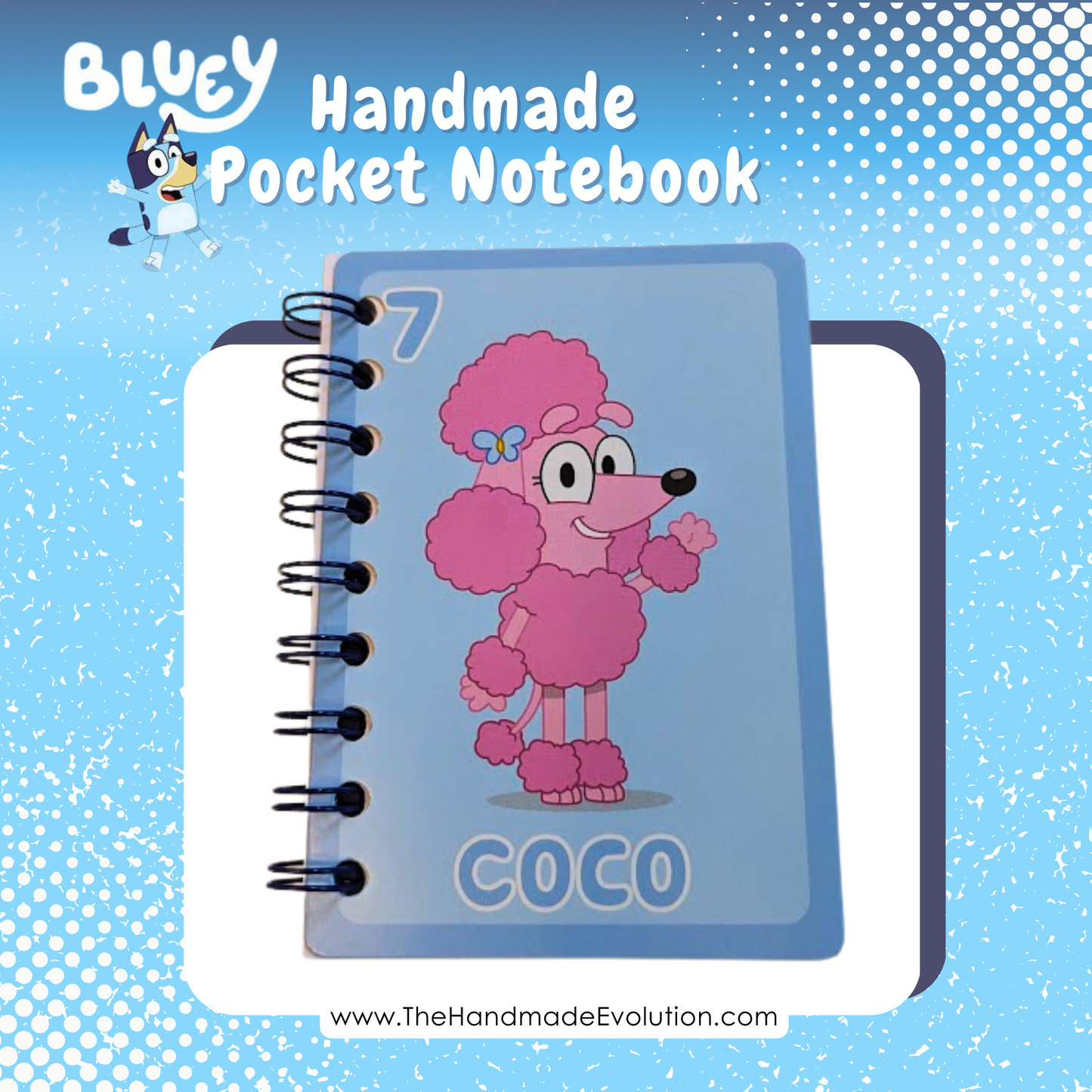 Friends of Bluey Pocket Notebook