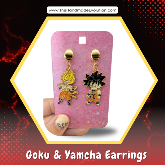 Goku & Yamcha - Dragon Ball Z Earrings