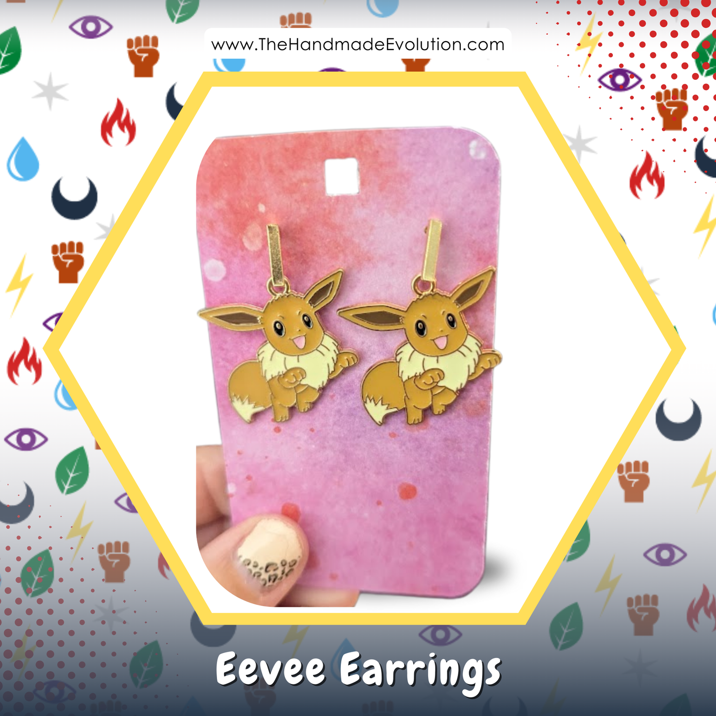 Eevee Earrings