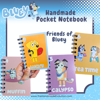 Friends of Bluey Pocket Notebook