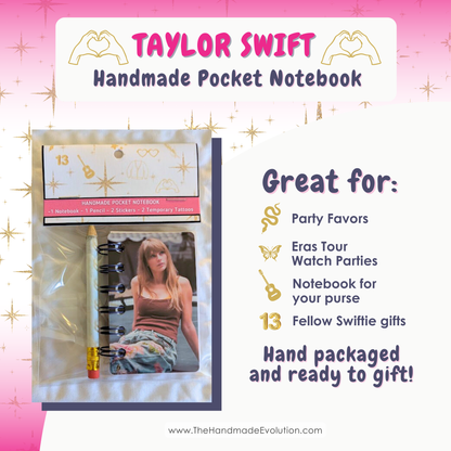 Taylor Swift Pocket Notebook