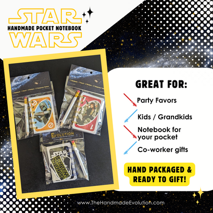 Star Wars Pocket Notebook: Great for party favors, kids, notebook for your pocket, co-worker gift