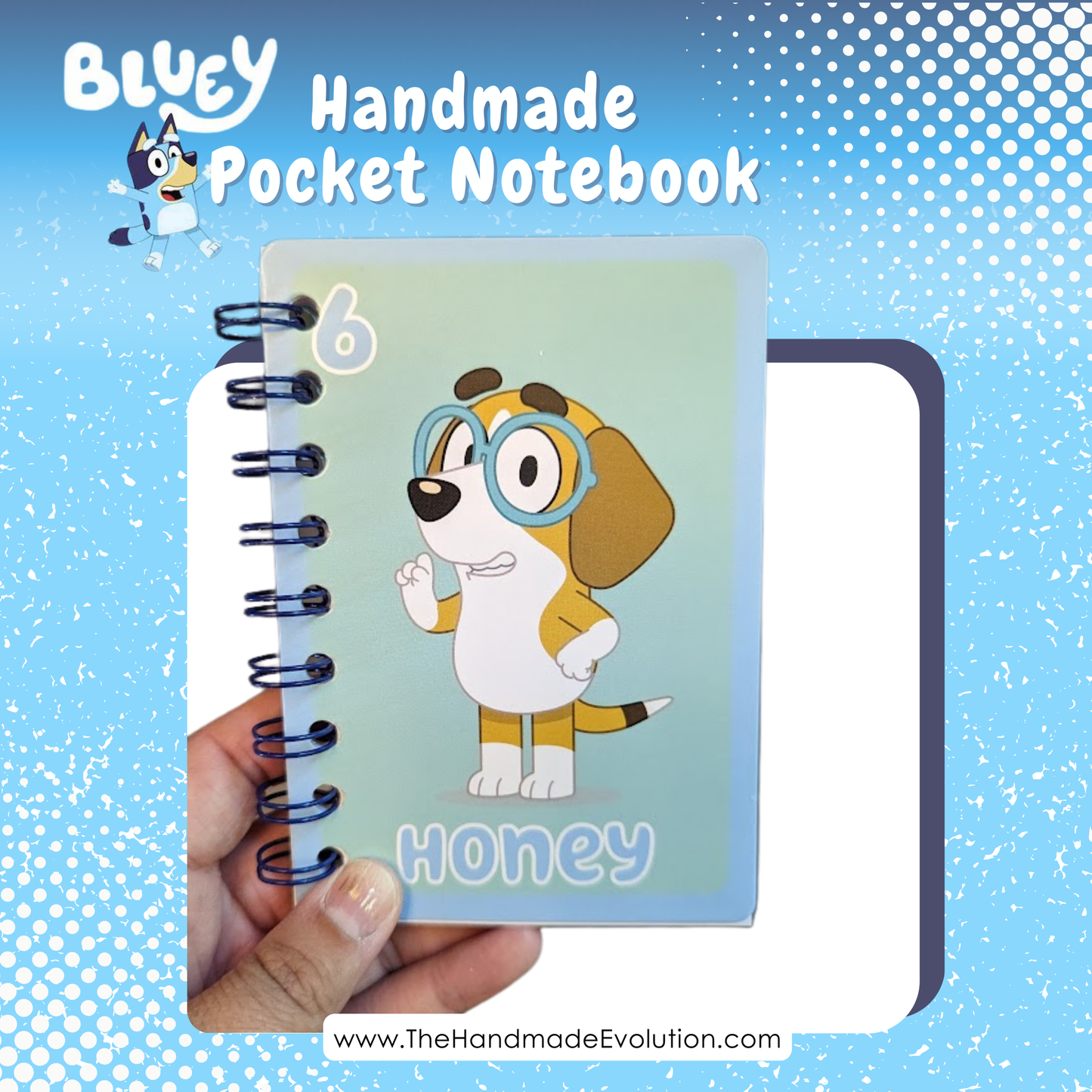 Friends of Bluey Pocket Notebook