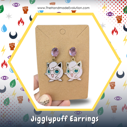 Jigglypuff Earrings