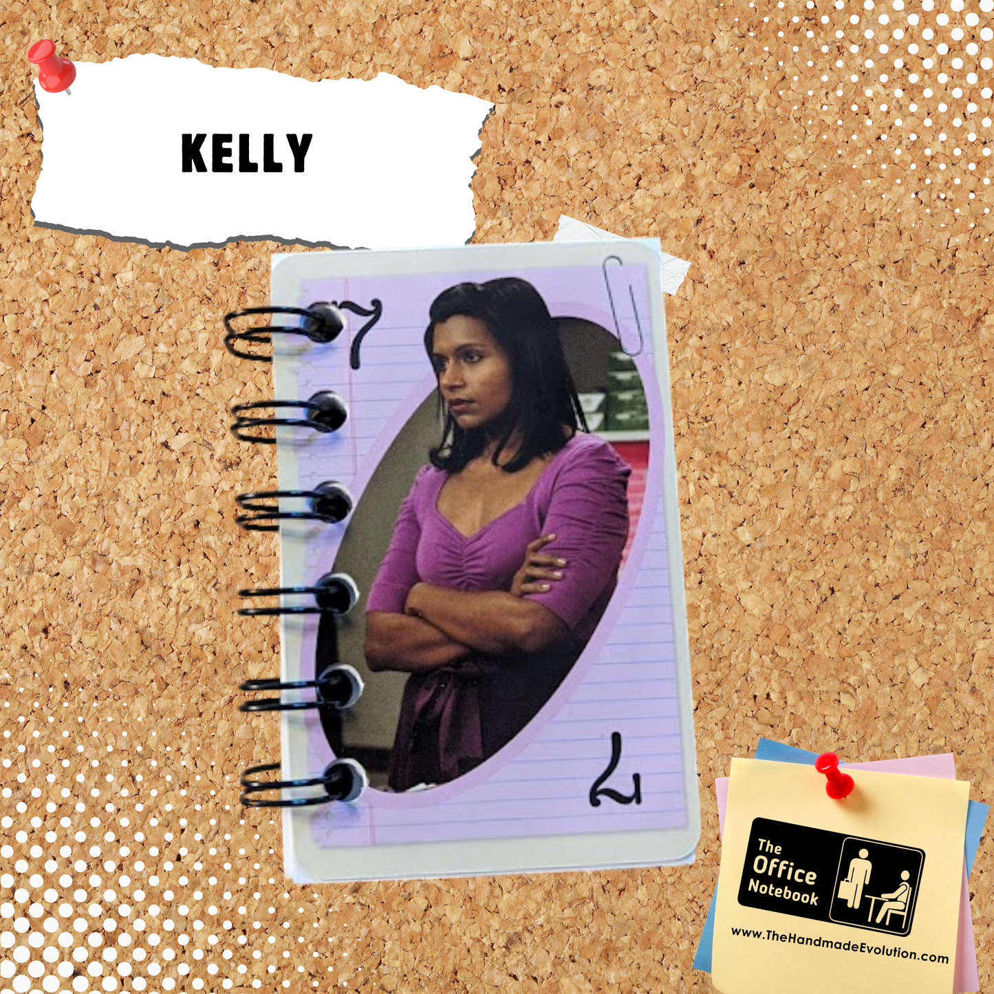 Kelly Kapoor The Office Pocket Notebook