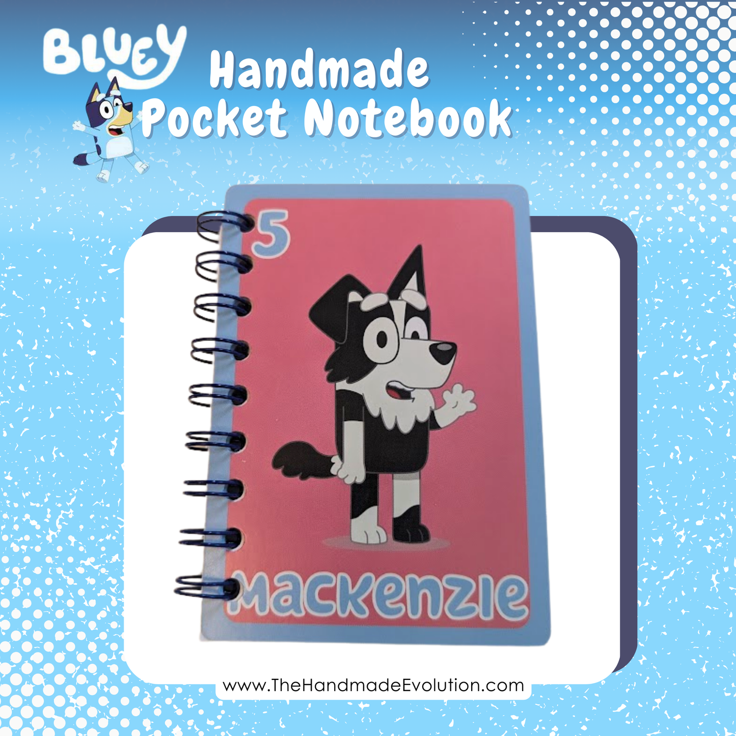 Friends of Bluey Pocket Notebook