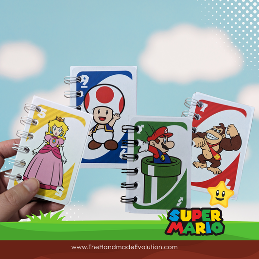 Mario Pocket Notebook Party Favor Bundle Pack