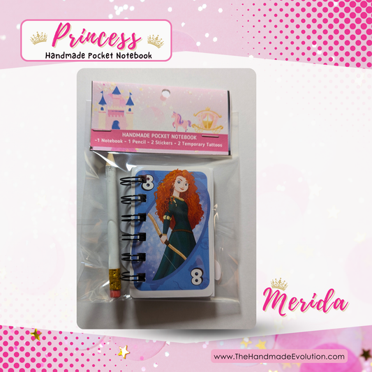 Merida - Brave - Princess Pocket Notebook