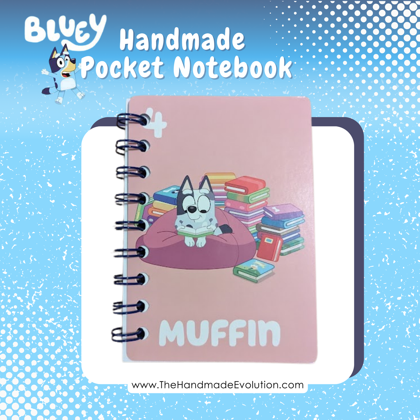 Friends of Bluey Pocket Notebook