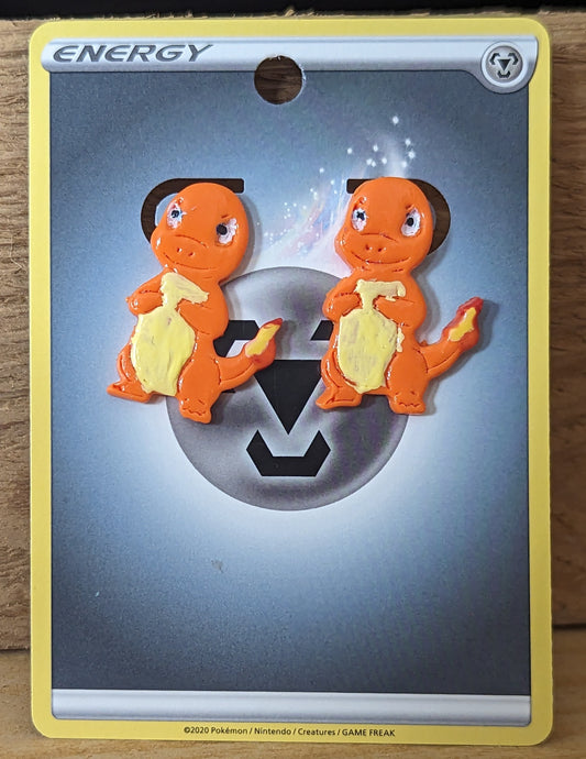 Charmander Earrings