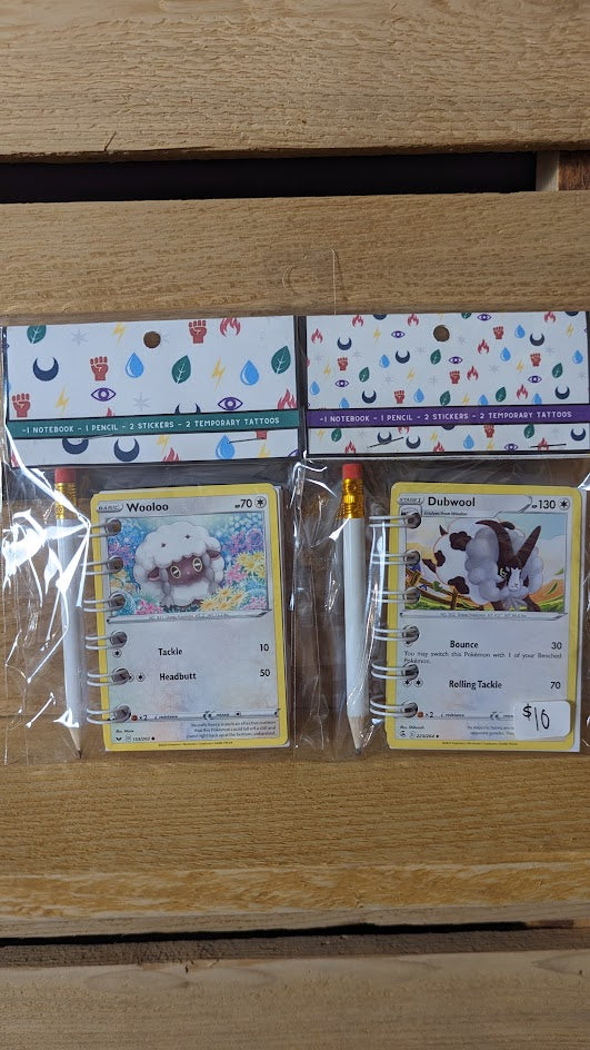 Bundle Pack: Wooloo & Dubwool Pokémon Card Notebooks