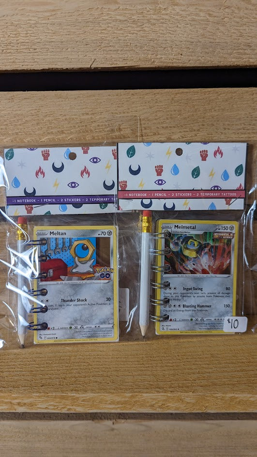 Bundle Pack: Meltan, Melmetal Pokémon Card Notebooks