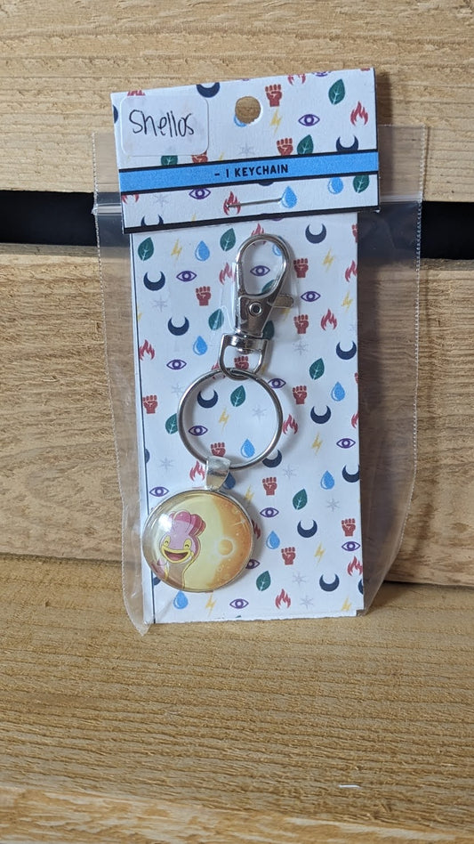 Shellos Pokémon Card Keychain