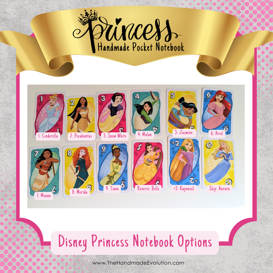 Disney Princess Pocket Notebook Party Favor Bundle Pack