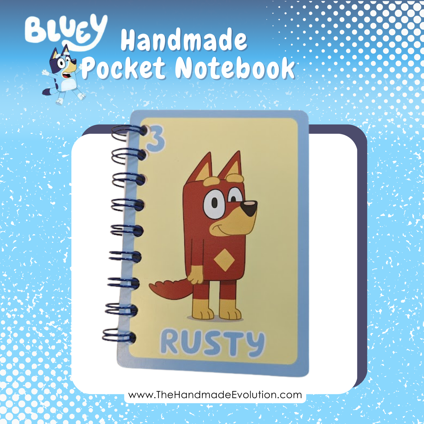 Friends of Bluey Pocket Notebook