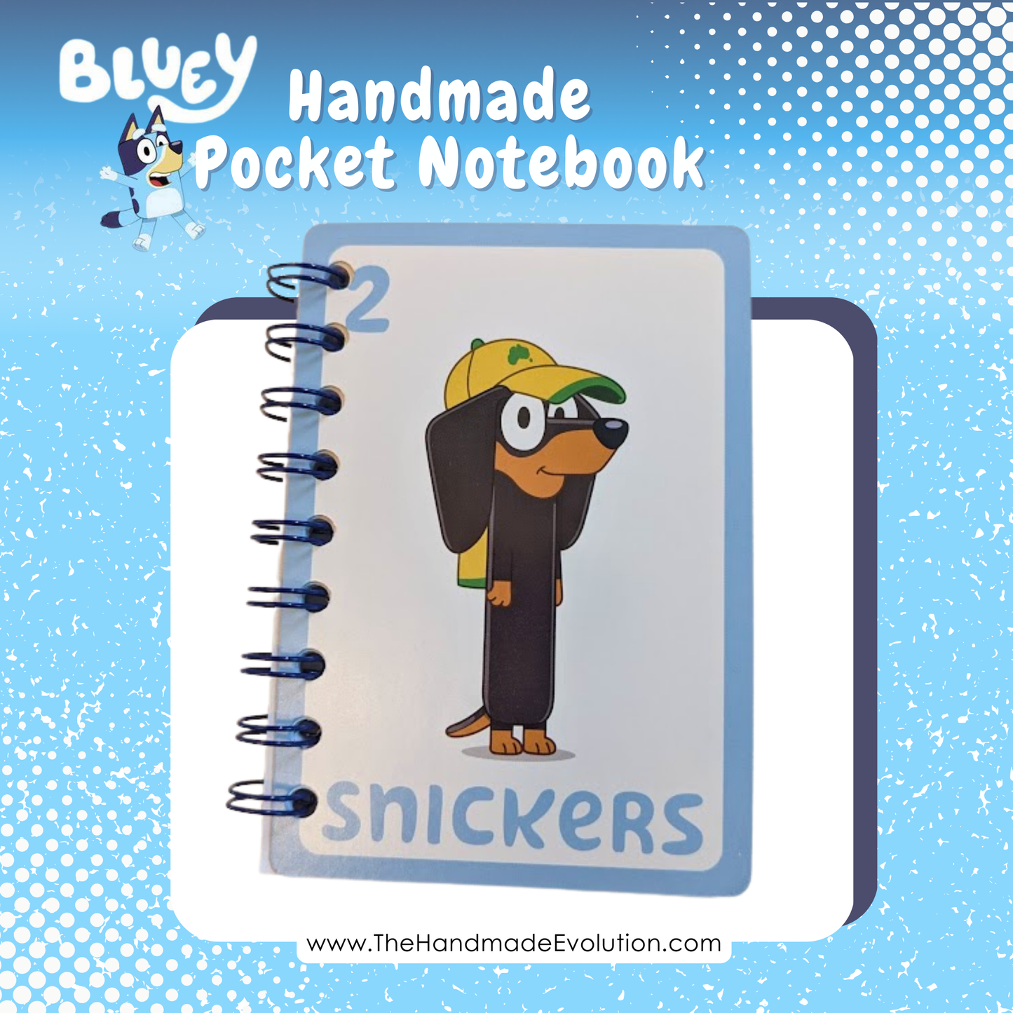 Friends of Bluey Pocket Notebook