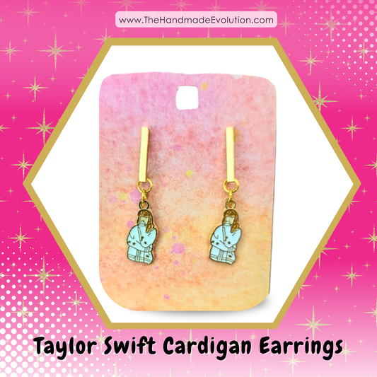 Taylor Swift Cardigan Earrings