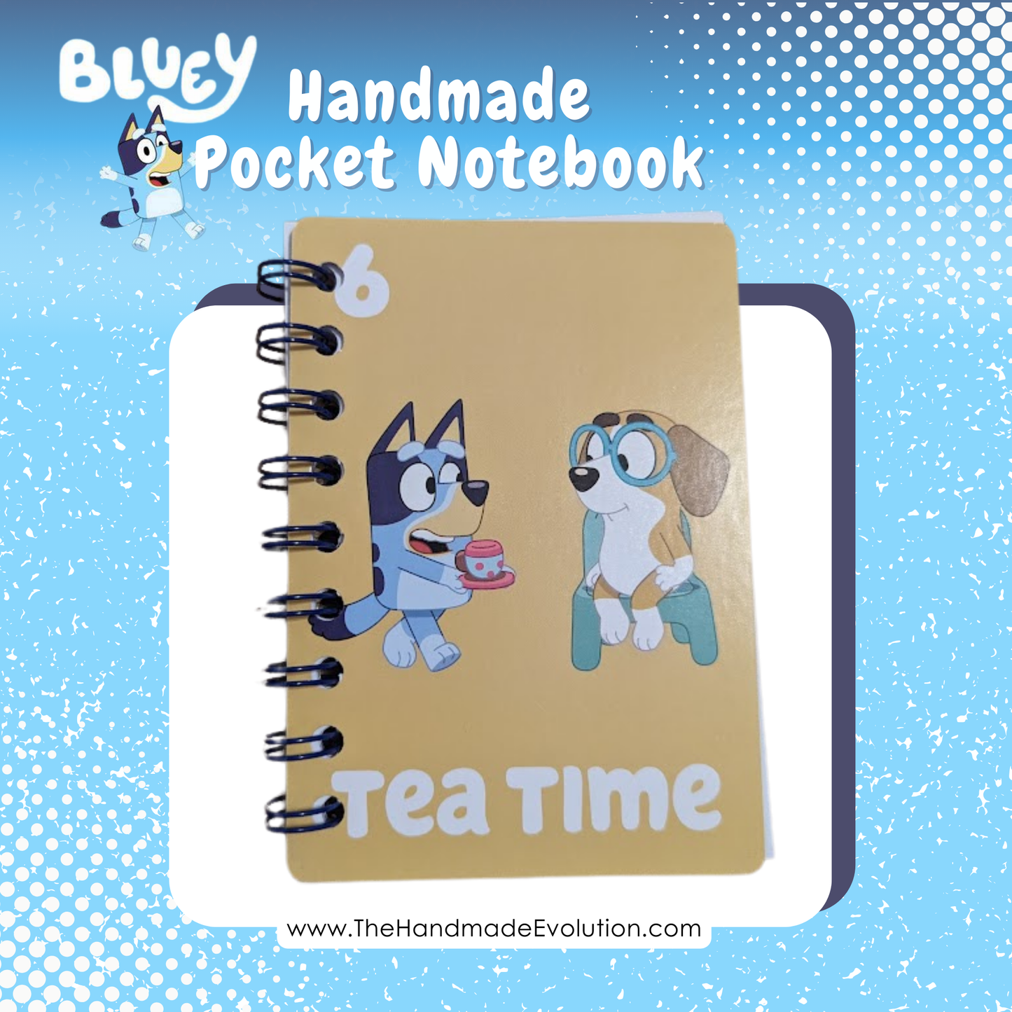 Friends of Bluey Pocket Notebook