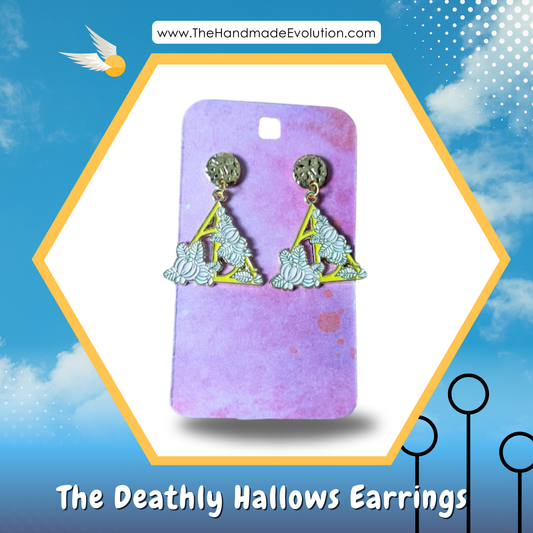 Harry Potter Deathly Hallows Earrings