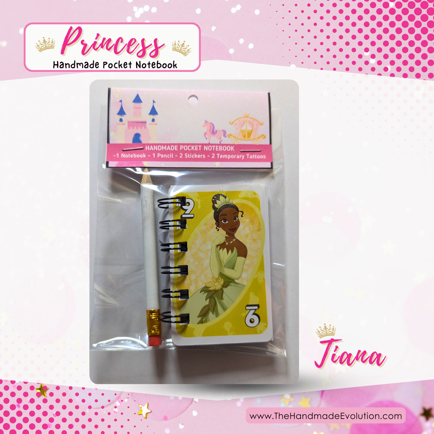 Tiana - Princess and the Frog - Princess Pocket Notebook