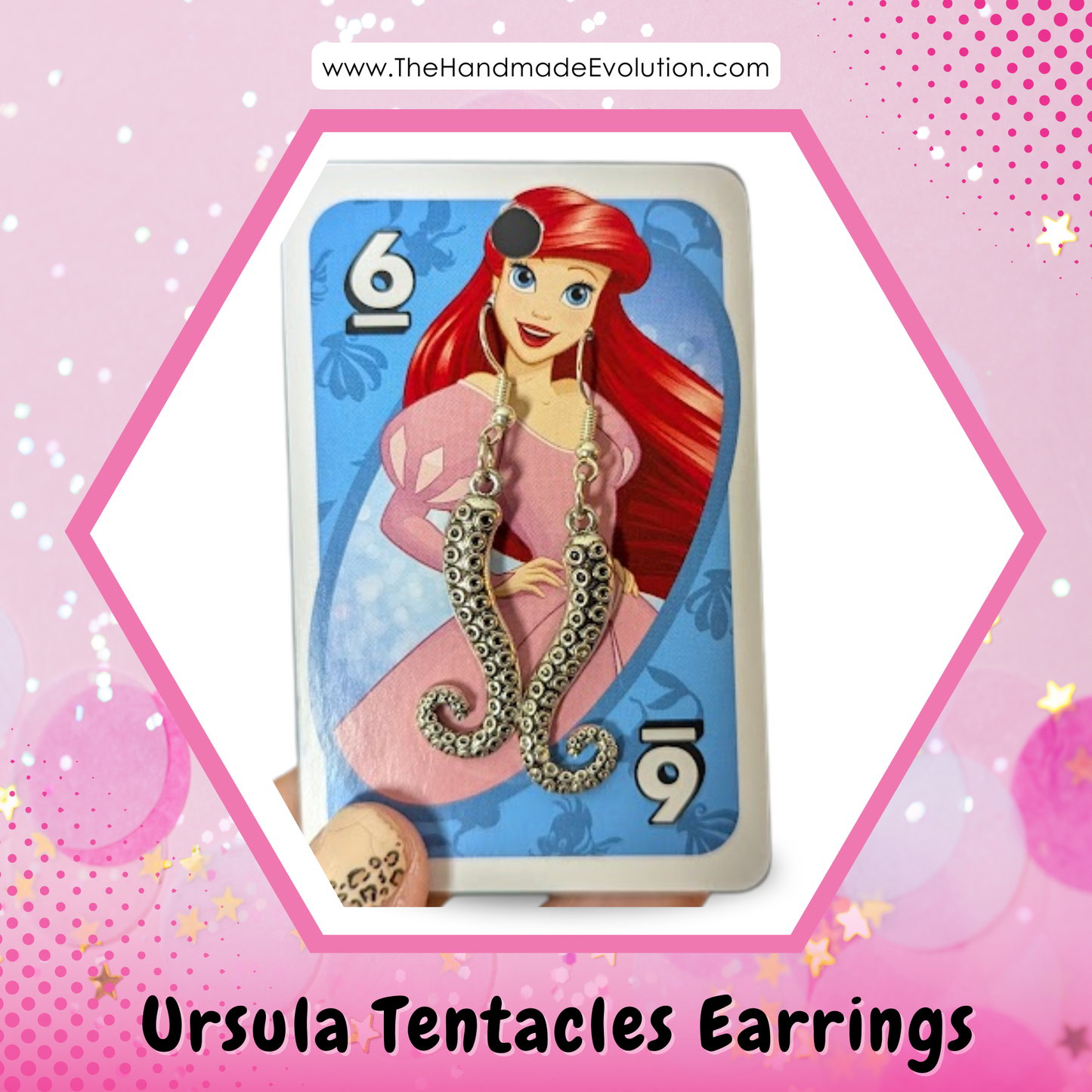 Ursula Tentacle Earrings