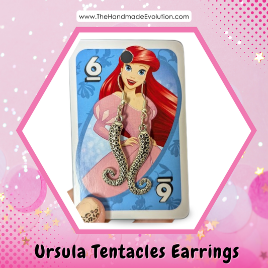 Ursula Tentacle Earrings