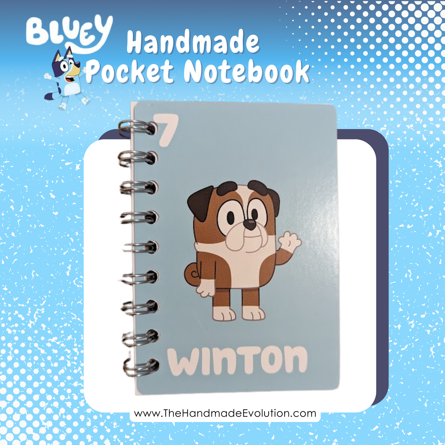 Friends of Bluey Pocket Notebook