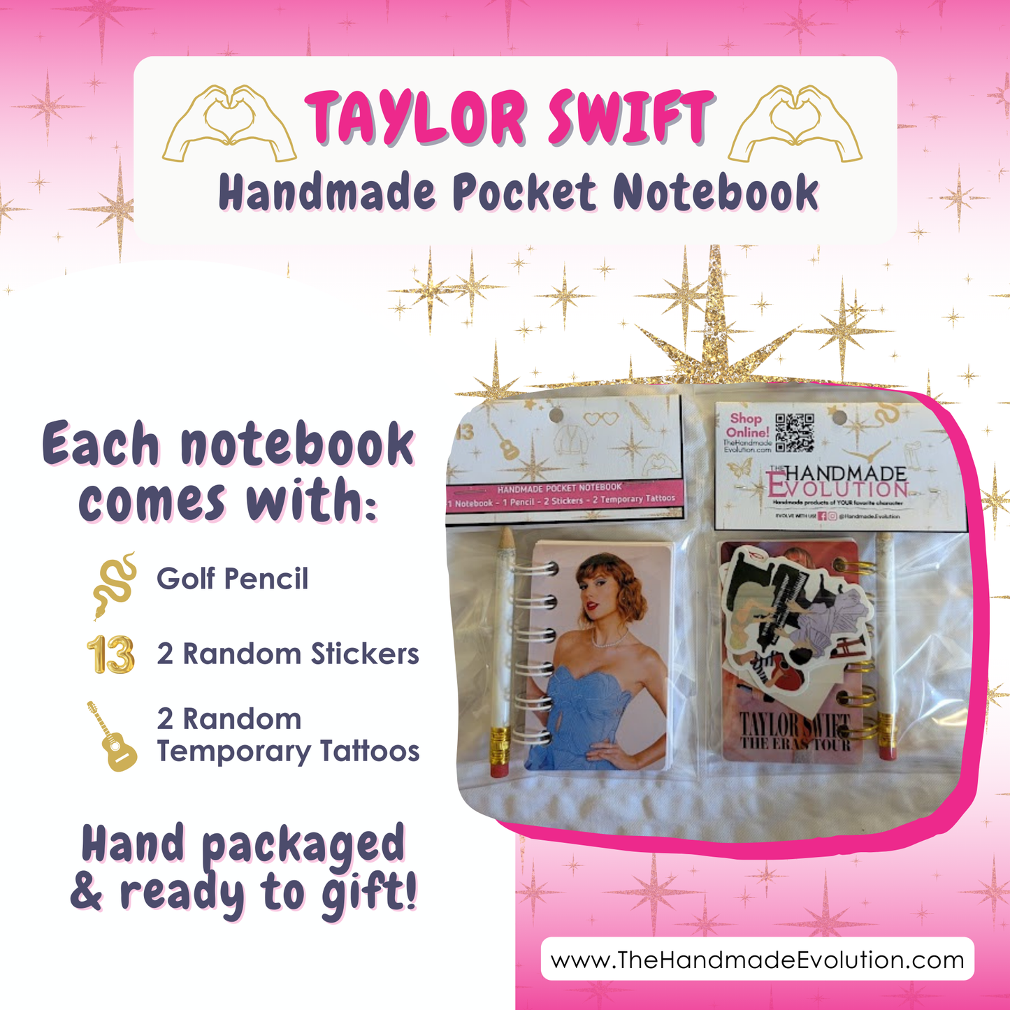 Taylor Swift Pocket Notebook