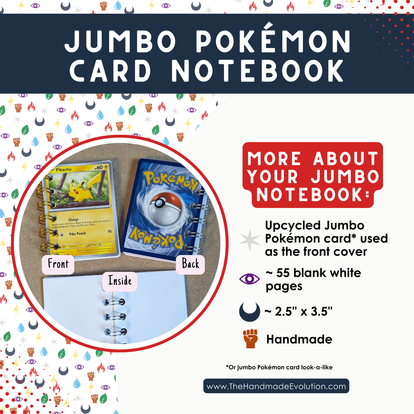 Bundle Pack: Boltund, Growlithe, & Lillipip Pokémon Card Notebooks